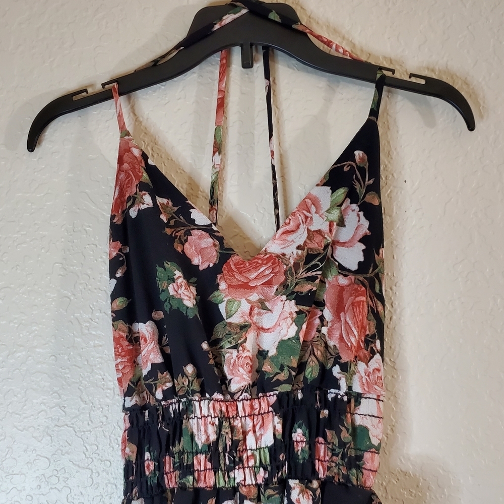 Windsor Floral Ruffle Front Wrap Dress Size XS - Picture 2 of 4